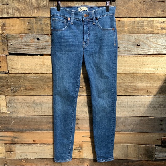 Madewell Denim - Madewell 9" mid-rise skinny jeans Size 27P